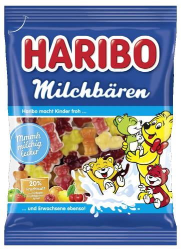Haribo Milchbären 160g(BF:2025-07-31) – Coopers Candy
