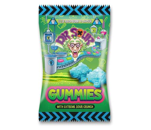 Dr Sour Gummies Blue Raspberry 200g – Coopers Candy