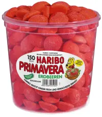 Haribo Primavera Strawberry 1.05kg &ndash; Coopers Candy
