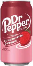 Dr Pepper Strawberries & Cream 355ml – Coopers Candy