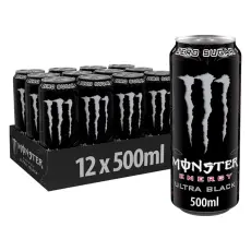 Monster Ultra Black Cherry Zero 500ml x 12st &ndash; Coopers Candy