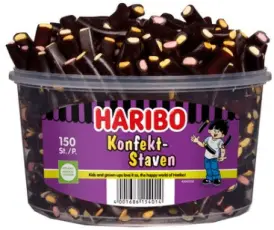 Haribo Konfektstaven 1.2kg – Coopers Candy