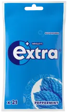 Wrigleys Extra Tuggummi Peppermint 29g &ndash; Coopers Candy