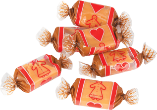 Konfekta Pepparkakskola 1.3kg – Coopers Candy