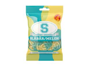 S-Märke Blåbär/Melon 80g – Coopers Candy