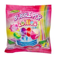 Woogie Lollies Bubble Pop 144g – Coopers Candy