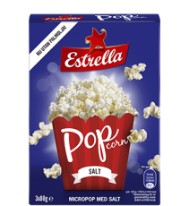 Estrella Micropopcorn Salt 3-pack – Coopers Candy