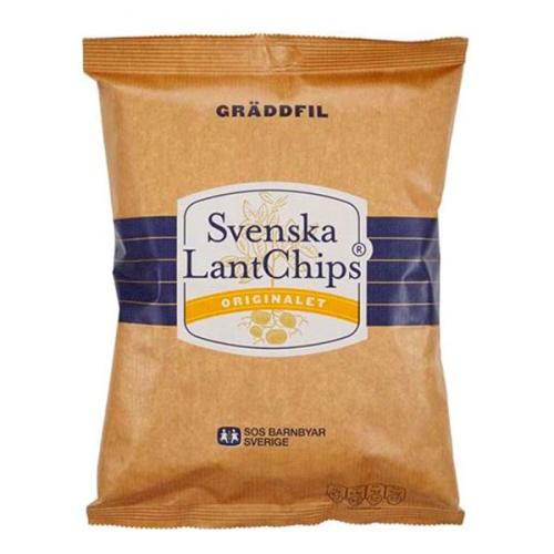Lantchips Gräddfil 200g – Coopers Candy