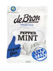 de Bron Sockerfri Mintpastill 80g &ndash; Coopers Candy