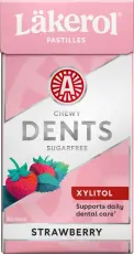 Läkerol Dents Strawberry 36g – Coopers Candy