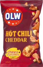 OLW Flamin Hot Cheddar Chips 175g &ndash; Coopers Candy
