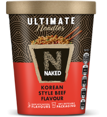 Naked Ultimate Korean Style Beef Flavour Noodles 90g – Coopers Candy