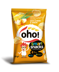 OHO Snacks Cheese & Onion 50g &ndash; Coopers Candy