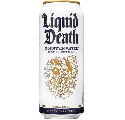 Liquid Death Still Water 500ml – Coopers Candy