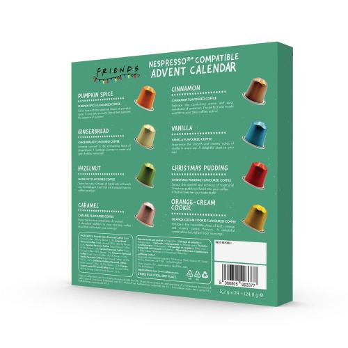 Friends Coffee Advent Calendar 124g (BF: 2025-02-16) – Coopers Candy