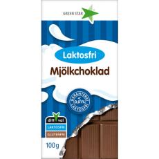 Green Star Mjölkchoklad Laktosfri 100g – Coopers Candy