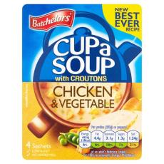 Batchelors Cup A Soup w. Croutons Chicken & Veg 110g – Coopers Candy