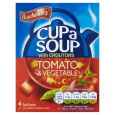 Batchelors Cup a Soup w. Tomato & Vegetable 104g – Coopers Candy