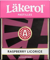 Läkerol Raspberry Licorice 25g – Coopers Candy