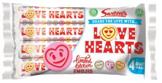 Swizzels Love Hearts 4-pack 105g – Coopers Candy