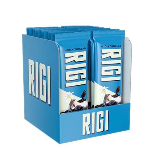 Rigi Mjölkchoklad 20g x 20st (hel låda) – Coopers Candy