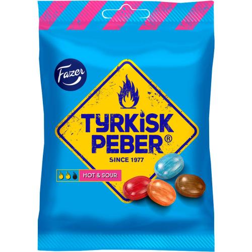 Fazer Tyrkisk Peber Hot & Sour 150g – Coopers Candy