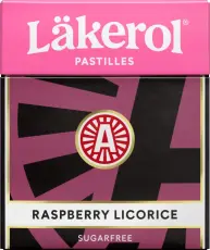 Läkerol Raspberry Licorice 25g – Coopers Candy