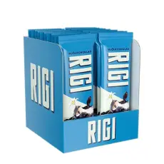Rigi Mjölkchoklad 20g x 20st (hel låda) – Coopers Candy