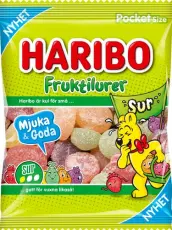 Haribo Fruktilurer Sur 75g – Coopers Candy