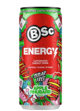BSC Energy Drink Äpple-Rabarber 330ml – Coopers Candy