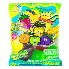 Din Don Fruitys Ju-C Sweet & Sour 360g – Coopers Candy