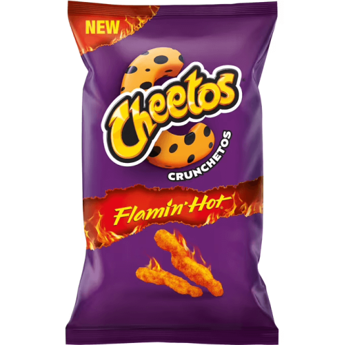 Cheetos Crunchetos Flamin Hot 110g – Coopers Candy