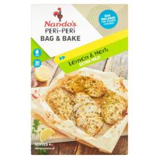 Nandos Peri Peri Bag & Bake Lemon & Herb 20g – Coopers Candy