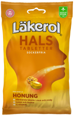 Läkerol Hals Honung 65g – Coopers Candy
