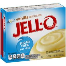 Jello Sugar Free Instant Pudding Vanilla 28g – Coopers Candy