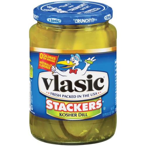 Vlasic Stackers Kosher Dill 473ml – Coopers Candy