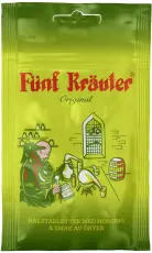 Fünf Kräuter Halstabletter 70g – Coopers Candy