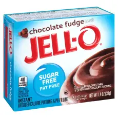 Jello Sugar Free Pudding Chocolate Fudge 39g – Coopers Candy