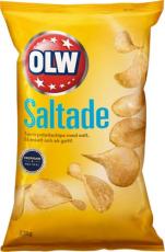 OLW Lättsaltade Chips 175g – Coopers Candy