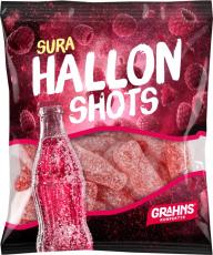 Grahns Sura Hallonshots 80g – Coopers Candy