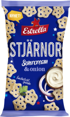 Estrella Stjärnor Sourcream & Onion 85g – Coopers Candy