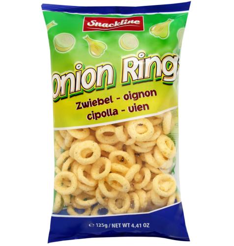 Snackline Onion Rings 125g – Coopers Candy