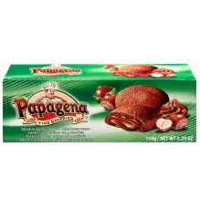 Papagena Kakor med Hasselnötskrämfyllning 150g – Coopers Candy