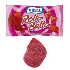 Vidal Rolla Belta Strawberry 19g – Coopers Candy