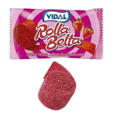 Vidal Rolla Belta Strawberry 19g &ndash; Coopers Candy