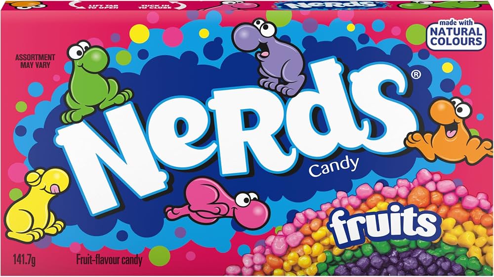 Nerds Fruits Box 141g