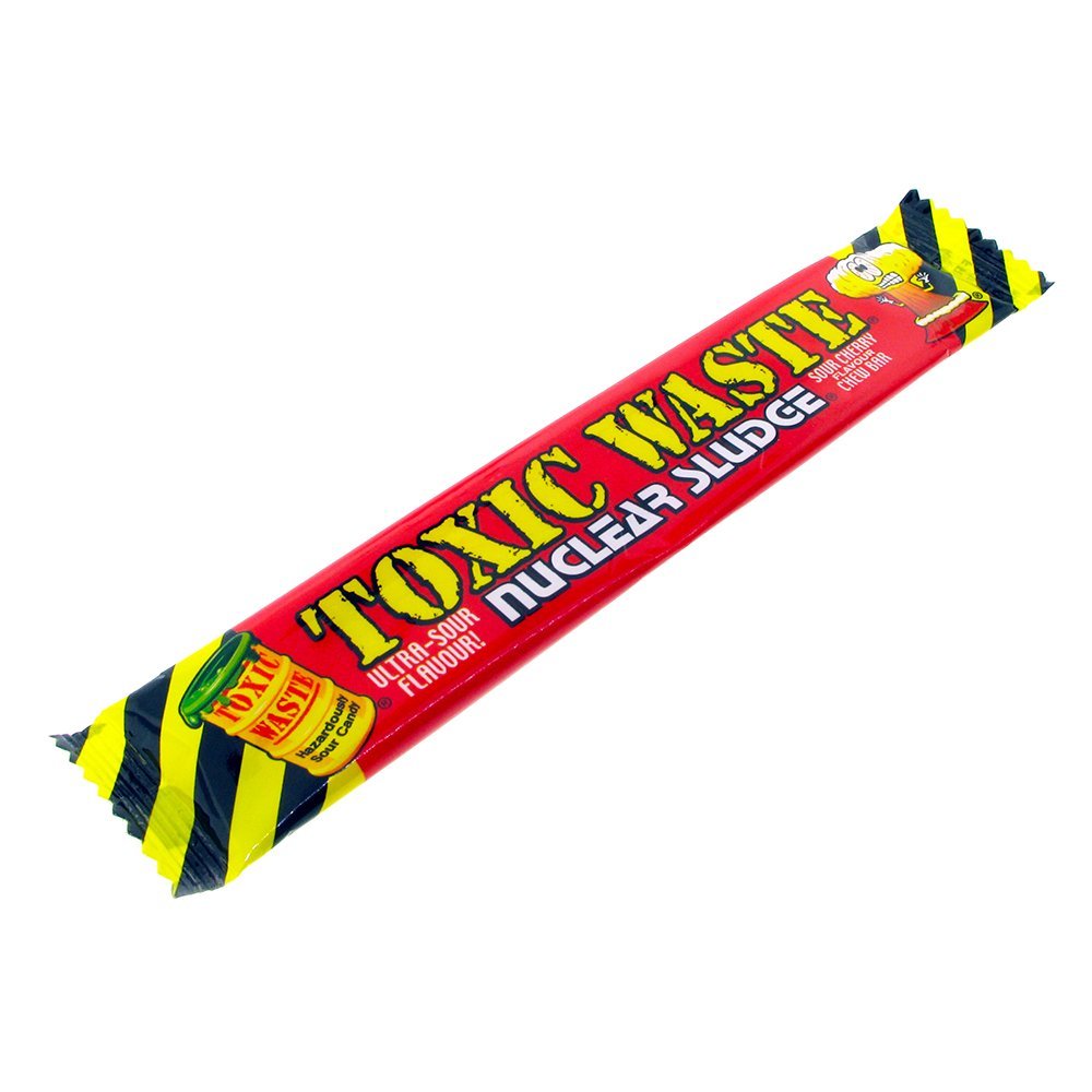 Toxic Waste Nuclear Sludge Chew Bar Cherry 20g(BF:2026-09-30)