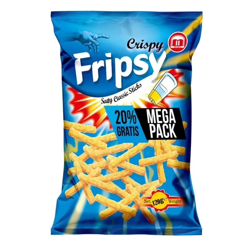 Fripsy Crispy Sticks Salt 120g