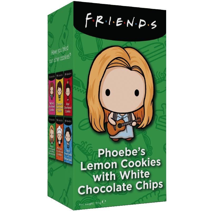 Friends Cookies - Phoebes Lemon White Chocolate Chip 150g