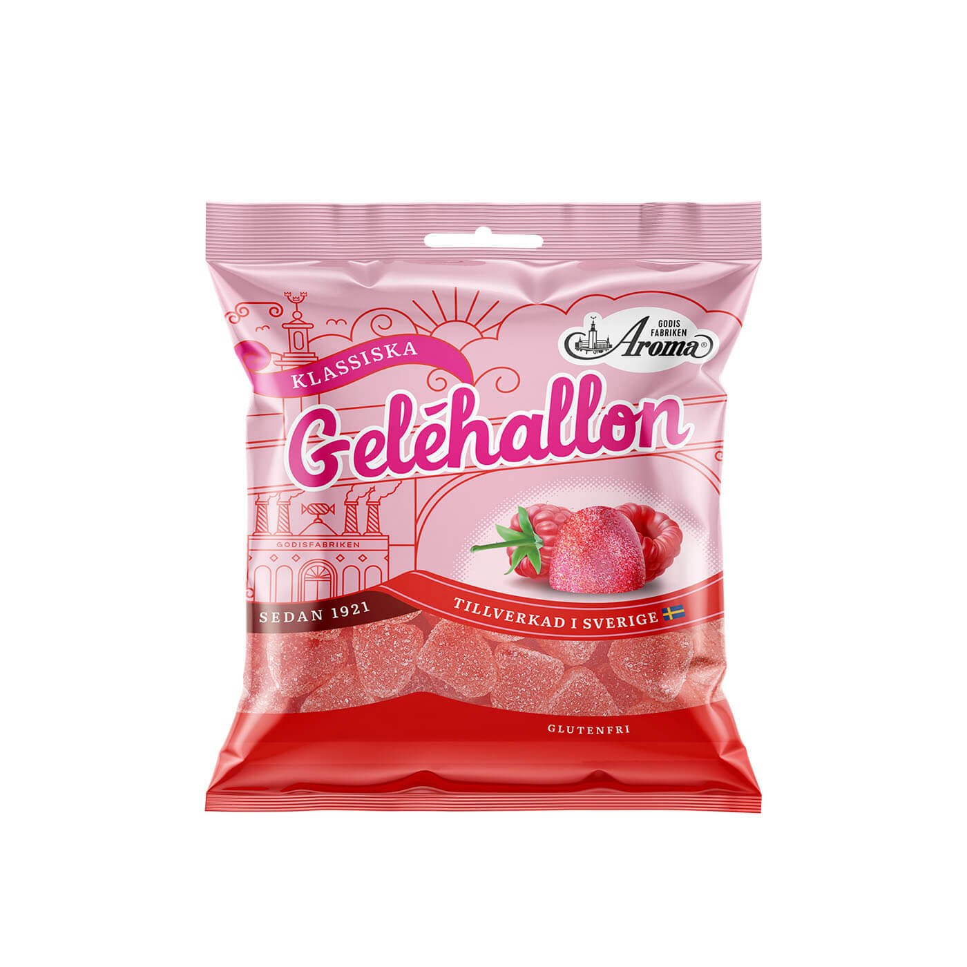 Aroma Gelehindbær 125g